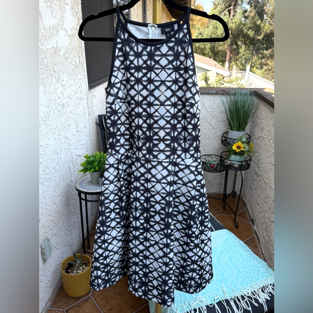 Mossimo Supply Co. Black and White Dress